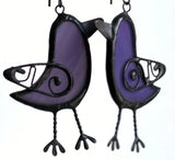 Daiiibabyyy  Vintage Mockingbird Earrings Unique and Cute Green Resin Bird Fish Pendant Earrings Innovative Design Girls Earrings Jewelry