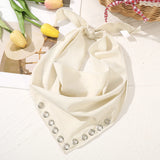 Daiiibabyyy  Fashion Solid Color Hair Scarf Turban Headabnds Women Bohemia Holiday Travel Headwear Hairwarps Hair Accessories Festival Gift