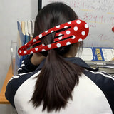 Daiiibabyyy  Funny Extra-large Hair Clips Polka Dot 3D Printed Cute Novelty Hairpin Curtain Clip Photography Props Oversized Hair Grip