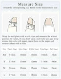 Daiiibabyyy 10pcs Removeable Toffee Brown French Artificial Nails with Cat Eyes Designs Winter Style Almond Press on Nails Long False Nails