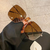 Daiiibabyyy  New Style Sun glasses for Women Square Shape Alloy Frame Men Glasses Driving Hiking Male Female Sunglass