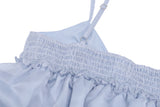 Daiiibabyyy  Summer French Y2k Sexy Solid Edible Tree Fungus Loose Bow Camis