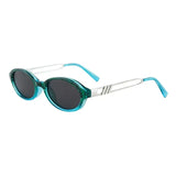 Daiiibabyyy  Fashion Style Women Sunglass Y2K Stylish Oval Shape Anti-reflective Sunglasses Women High Quality Sun Glasses for Men