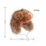Daiiibabyyy  Imitation Raccoon Fur Thunderbolt Hats Women Winter Padded Thickened Ear Protection Caps Y2K Sexy Plush Ski Cap Outdoor Riding