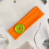 Daiiibabyyy  Summer Colorful Large Button Wave Point Hairband Korean Ins Y2K Retro Elastic Hairband Blogger Same Style Trendy Cool Hairband