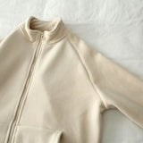 Daiiibabyyy  Double-sided Sweatshirt for Women Plus Velvet Winter Thick Loose Versatile Collar Zipper Sweatshirt Casual Sports Cardigan