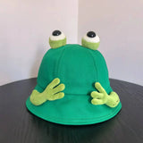 Daiiibabyyy  Cute Cartoon Panama Bucket Hats Fisherman Hat Summer Sun Hats For Women  Spring Summer Fishing Cap