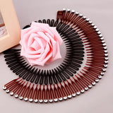 Daiiibabyyy  2pcs Rhinestone Plastic Full Circle Stretch Diamond Flexible Comb Teeth Headband Hair Band Clip Face Wash Fixed Hair Accessories