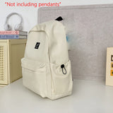 Daiiibabyyy  Backpack for College Students, Simple and Versatile Design, Large Capacity Backpack for Junior High School Students, Backpack