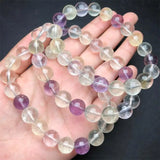 DAIIIBABYYY  -  10MM Natural Five Element Crystal Bracelet Charms Handmade Fortune Energy Bangle Mineral Woman Amulet Jewelry Gift 1PCS