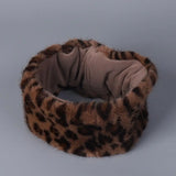 Daiiibabyyy  New Plush Headband Winter Warm Faux Fur Hairband Soft Elastic Hair Bands girls Fluffy Fur Coldproof Ear Warmer Warm Headbands