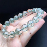 DAIIIBABYYY  -  12MM Natural Green Garden Quartz Bracelet Fashion Stone Rare Clear Round Beads High-Quality Jewelry Gift 1pcs