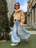 Daiiibabyyy  Fashion Cotton Hip-hop Lantern Pants Spring and Summer Women Simple Solid Loose Soft Breathable Casual Street Dance Harem Pants