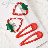 DAIIIBABYYY  -  Hot Sweetly Strawberry Fruit BB Hair Claw Side Clips for Women Girls Kids Child Hairpin Gift Hair Accessories Headwear Ornament