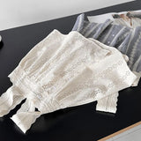 DAIIIBABYYY  -  Summer New Top Plaid Patched Lace Lace Edge Age Reducing Sleeveless Doll Shirt