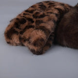 Daiiibabyyy  New Plush Headband Winter Warm Faux Fur Hairband Soft Elastic Hair Bands girls Fluffy Fur Coldproof Ear Warmer Warm Headbands