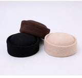 Daiiibabyyy  100% Natural Rice Herb Box Hat Unisex Japanese Summer Sun Protection Sailor Hat American Retro Beach Round Beret