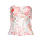 DAIIIBABYYY  -  Y2k Aesthetic Printing Bodycon Tube Tanks Vintage Harajuku Fairy Cropped Zipper Vest Women Streetwear Grunge Backless Camisole