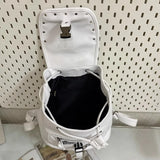 Daiiibabyyy  Contrast Star Mochilas Mujer Preppy Style Mochila Large Capaci Bag Drawstring Zipper Bolsas 2026 New Backpack Bags for Woman