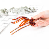DAIIIBABYYY  -  Hair Claw for Women Plastic Hair Accessories Hairpins Plastic Clips for Women Hair Trendy Headdress Thick Hair Clip 14cm