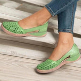 Daiiibabyyy  Summer Women Sandals Wedges Orthopedic Hollow Out Ladsies Casuasl Shoes Slip On Vintage Female Sandals Chaussure Femme