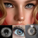 Daiiibabyyy  1 Pair Color Contact Lenses for Eyes Natural Brown Lenses Beauty Fashion lense Blue Contact Lenses Green Eye Contact