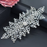 Daiiibabyyy  Bride Headdress Rhinestone Wedding Hair Jewelry Bridal Hair Piece Champagne Crystal Headband Hair Accessories for Women