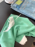 DAIIIBABYYY  -  Female Korean Sweet Patchwork Pleated O-neck Short Sleeve T-Shirts Women Clothing Simplicity Bow Elasticity Buttons Pullovers