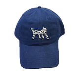 DAIIIBABYYY  -  New Spotted Cat Embroidered Baseball Cap Outdoor Versatile Soft Top Wide Brim Big Head Adjustable Sports Hat for Men and Women