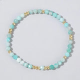 DAIIIBABYYY  -  Original Design Bohemian Charm Bracelets Women Gold Plated Natural Semi-Precious Stone Beads Pearl Copper Women's Gift