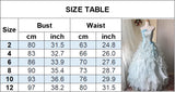 Daiiibabyyy  Blue A-Line Evening Long Dresses Strapless Sleeveless Ruffles Formal Party Gown Elegant Women's Wedding Guest Dress Customized