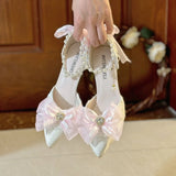 Daiiibabyyy  Shoes Y2K Woman Heels Luxury Heeled Sandals for Women Summer Woman Sandals High Quality Shoes Gold Shoes Lolita Heels 41 42