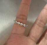 DAIIIBABYYY  -  Korean Style Simple Ribbon Bowknot Ring for Women's Fashion Personalized Open Index Sweet Bow Finger Ring Y2K Jewelry Gift Party