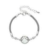 DAIIIBABYYY  -  Dolphin Crescent Moon Shell Black Rope Bracelets For Women Girls Pulseras Pulseira Accessoires Bracelete Best Friend Gift