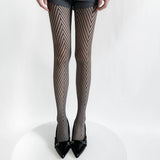 Daiiibabyyy  Sexy Slim Y2k Body Stockings Pantyhose Women Lingerie Women Tights Hollow Out Sexy Lace Mesh Fishnet Stockings Pantyhoses Tights