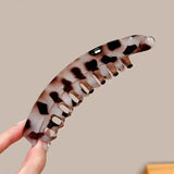 Daiiibabyyy  Simple Solid Color Banana Clip Convenient And Fashionable Hairpin Suitable For Women And Girls Hairpin Hair Accessories