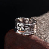 DAIIIBABYYY  -  New Arrival Retro Clown Grimace Thai Silver Unisex Ring Jewelry For Women Men Halloween Party Gifts Never Fade