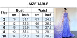 Daiiibabyyy  Luxury Long Dresses for Party Women Lace A-line Homecoming Evening Dress Blue Applique Sequined with Shawl Prom Dress
