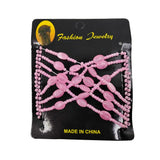 Daiiibabyyy  DIY Women Elastic Magic Hair Combs Vintage Hair Clip Claw Bun Maker Tools Hairstyle Fashion Pearl Beads Hairdo Hair Accessories