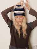 Daiiibabyyy  Knitted Ear Protection Hats For Women&Men Autumn Winter Warm Beanies Caps Unisex Outdoor Ski Ear Protection Caps Ladies Cold Hat