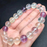 DAIIIBABYYY  -  10MM Natural Five Element Crystal Bracelet Charms Handmade Fortune Energy Bangle Mineral Woman Amulet Jewelry Gift 1PCS