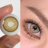 Daiiibabyyy  Graded 1pair Color Contact Lenses Mixblood Softlens 12months