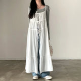 DAIIIBABYYY  -  New Design with Bow Tie Tie and Vacation Suspender Dress in Front and Back