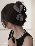 Daiiibabyyy  1 Pc Large Size Full-Pointed Butterfly Knot Hairpin for Capturing Hair Volume. Elegant and Sophisticated Hair Accessory for the
