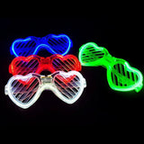 DAIIIBABYYY  -  Halloween Party Glasses New Luminous LED Glasses Colorful Lighting Bar Nightclub Men Women Disco Dancing Eyewear Birthday Gift