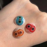 Daiiibabyyy  JeweLens Dicoria Cosplay Halloween Scary Contact Lenses Crazy Mini Sclera Softlens 14.5mm