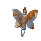Daiiibabyyy  Vintage Acetate Butterfly Hair Claw for Women Fashion Large Marble Texture Butterfly Shark Crab Hair Clip Hair Accessories