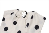 Daiiibabyyy  Summer Polka Dot Backless Cami Women Printed Slim Crop Top Y2K Spicy Girl Fashion Casual Sleeveless Streetwear Tops
