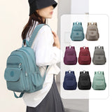 Daiiibabyyy  Ladies' lightweight, large capacity stylish black commuter travel backpack with adjustable shoulder straps, school and leisure b