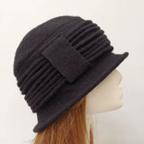 Daiiibabyyy  Women's Simple Wool Beanie Winter Hat Ladies Warm Knitted Slouchy Soft Chunky Ribbed Cuffed Cap for Women Girls